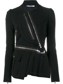 Givenchy Asymmetric Zip-embellished Jacket at Farfetch